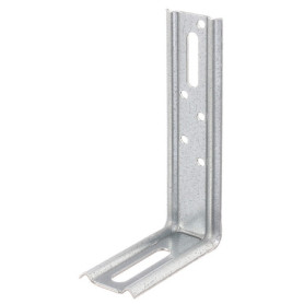 Équerre Réglable Galvanisée Alberts - Angle de 90° - 70 x 120 mm