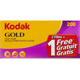 Kodak Gold 200 Film 36 Expositions - Pack de 3