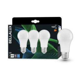 Pack de 3 Lampes LED E27 BELLALUX - Blanc Froid 4000K, 1521 Lumen