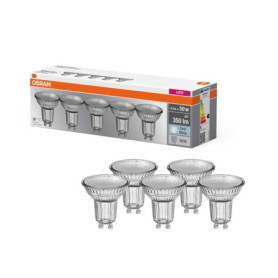 Spot LED Osram GU10 4,3W Blanc Froid 4000K PAR16 - Eclairage Directionnel
