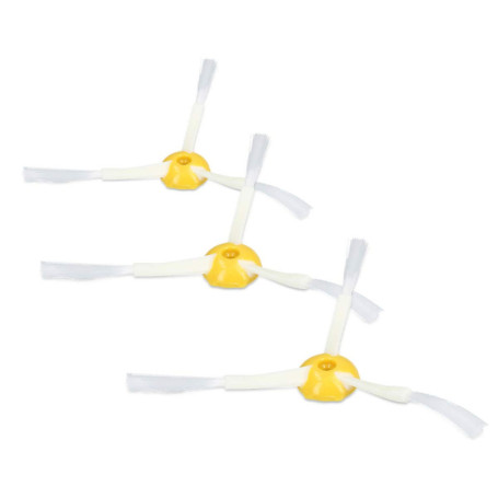 Kit de Remplacement de 3 Brosses Latérales pour Aspirateurs iRobot Roomba 800/900