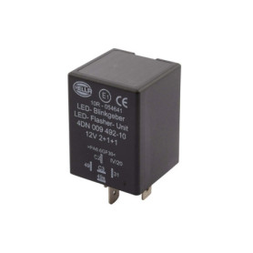 Centrale Clignotante HELLA 4DN 009 492-101 avec Support - 12V LED Étanche