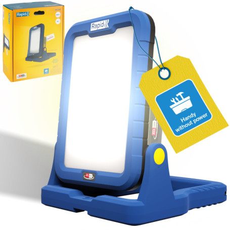 Projecteur LED sans fil Rapid BWL2400 - 2400 lumens, tête inclinable