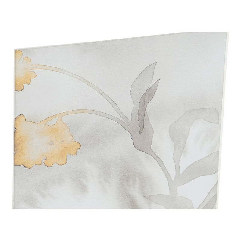 Image secondaire de Cadre DKD Home Decor Drawed Leaf 33 x 3 x 38 cm Traditionnel Feuille d'une plante (2 Unités)