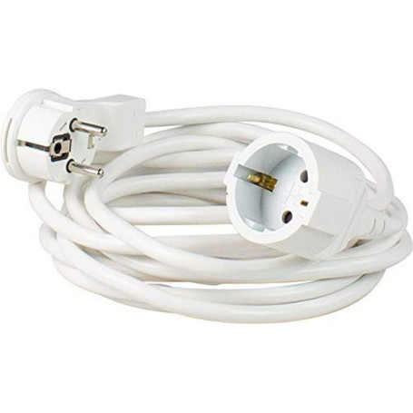 Rallonge Plate 2m as - Schwabe avec Prise Pliable - Câble d'Extension 230V