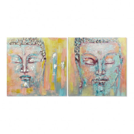 Cadre DKD Home Decor Buda Buda Oriental (100 x 3,5 x 100 cm) (2 Unités) 169,99 €