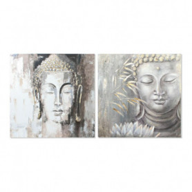 Cadre DKD Home Decor Buda Buda Oriental (100 x 3,8 x 100 cm) (2 Unités) 219,99 €