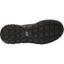 Skechers Homme Chaussures de Sport Flexibles en Cuir Noir