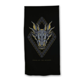 Serviette de Plage House of The Dragon - Aymax - 70x140 cm Noir en Polyester