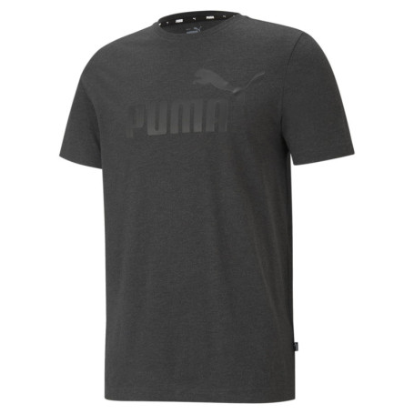 T-Shirt Puma ESS Heather pour Homme - Style Intemporel en Polyester Recyclé