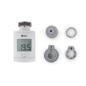 Tête Thermostatique Connectée Delta Dore TRV 1.0 avec Adaptateurs