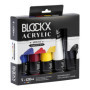 Set de Peinture Acrylique Blockx - Couleurs Primaires 5 x 120ml