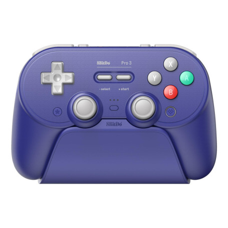 Manette Bluetooth 8BitDo Pro 3 pour Switch et PC - Violet