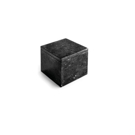 Salière en Marbre Noir IBILI - Élégance et Praticité