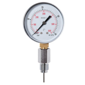 Manomètre SALVIMAR pour Pneus - Précision 0/40 bar, Gris