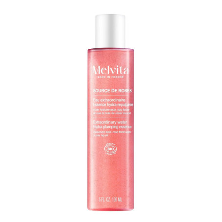 Melvita Eau Extraordinaire Hydra-Repulpante Source de Roses - 150 ml