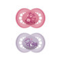 MAM Lot de 2 Tétines Originales en Silicone pour Bébé 16 Mois et Plus