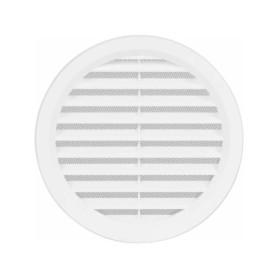 Grille de Ventilation Mini Kreis 70 mm en Plastique - Prête à Peindre