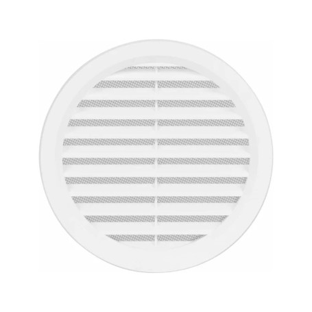 Grille de Ventilation Mini Kreis 70 mm en Plastique - Prête à Peindre