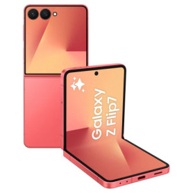 Samsung Galaxy Z Flip7 - Smartphone Pliable 5G 256 Go Corail