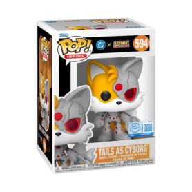 Figurine Funko Pop! Tails en Cyborg - Sonic & Justice League