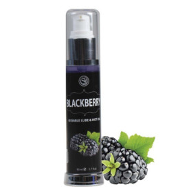 Lubrifiant Chauffant à la Mûre - Huile de Massage SECRET PLAY 50ml