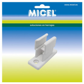 Pince de Fixation Murale pour Manivelle d'Auvent - Micel Blanc