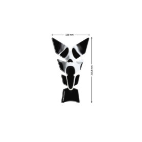 Protection de Réservoir Puig 9602N Modèle Scream Noir