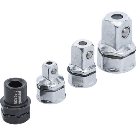 Jeu d'Adaptateurs Industriels BGS pour Clés à Cliquet - 4 Pièces