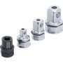 Jeu d'Adaptateurs Industriels BGS pour Clés à Cliquet - 4 Pièces