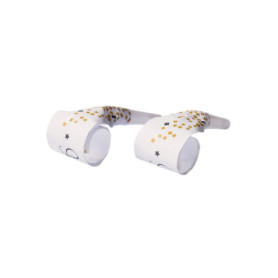 Sifflets en Foil Multicolores pour Fêtes Amscan