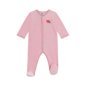 Pyjama Unisexe en Velours Bouclette Charme - Petit Bateau 9 Mois
