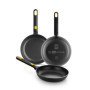 Poêle Antiadhésive 22 cm BRA Daily Pro en Fonte d'Aluminium