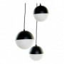 Suspension DKD Home Decor Blanc Noir Métal Verre 220 V (40 x 40 x 80 cm) 279,99 €