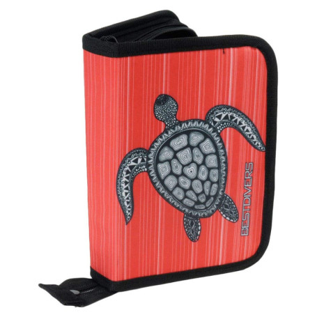 Porte-Crayon Best Divers Rouge pour Plongée