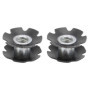Écrou Étoile en Aluminium pour Casque de Vélo - 23.6MM