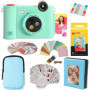 KODAK Smile+ Caméra Instantanée et Imprimante Photo - Pack Cadeau Vert