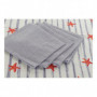 Nappe et serviettes de table DKD Home Decor Summer Bleu Coton (150 x 150 x 0.1 c 75,99 €