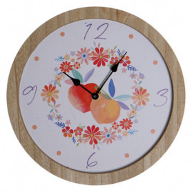 Horloge Murale DKD Home Decor Pêche Bois MDF (30 x 30 x 1.5 cm) 26,99 €