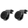 Support Magnétique de Téléphone pour Voiture - Lot de 2 avec Rotation 360°