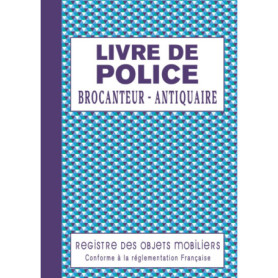 Registre Professionnel pour Brocanteurs et Antiquaires - 120 Pages