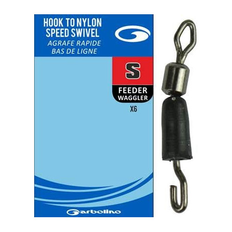 Agrafe Rapide Bas De Ligne Garbolino pour Pêche Sportive