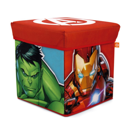Cube Pliable Enfants Avengers avec Couvercle Rembourré - Marvel