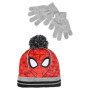 Ensemble Chapeau et Gants Spiderman pour Garçon - Accessoires d'Hiver Marvel