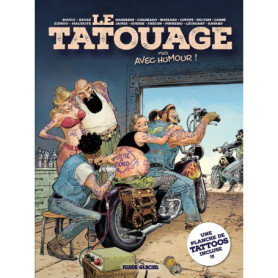 Le Tatouage Humoristique avec Planche de Tatouages Inclus