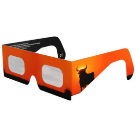 Lunettes de Protection Solaire Absolute Eclipse Bull - Certifiées CE pour Éclipse 2026