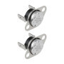 Lot de 2 Thermostats KSD303 pour Sèche-linge LT Easiyl