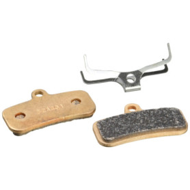 Plaquettes de Frein Métal Fritté Brake Authority pour Shimano Saint et Zee