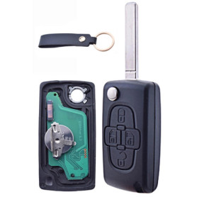 Clé Vierge ANGOFIZ ID46 à Programmer pour Peugeot et Citroën