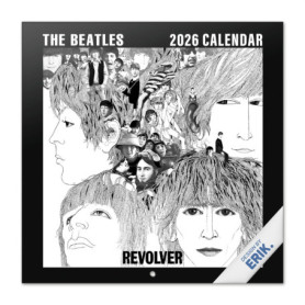 Calendrier Mural 2026 Les Beatles - Organisation Originale et Décorative
